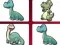 Jwèt Defi Memwa Dinosaure Karikatir sou entènèt