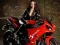 Jwèt Motosikl ak Ti Fi Rale sou entènèt