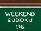 Jwèt Sudoku Weekend 06 sou entènèt