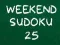 Jwèt Sudoku wikenn 25 sou entènèt