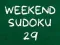 Jwèt Sodoku Weekend 29 sou entènèt