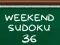 Jwèt Sudoku Weekend 36 sou entènèt