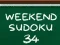 Jwèt Sudoku Weekend 34 sou entènèt