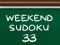 Jwèt Sudoku Weekend 33 sou entènèt