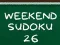 Jwèt Sudoku Weekend 26 sou entènèt