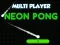 Jwèt Neon Pong Plizyè Jwè sou entènèt Jwèt Neon Pong Plizyè Jwè sou entènèt