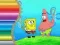 Jwèt Liv Kolor pou SpongeBob sou entènèt