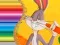 Jwèt Liv pou kolore pou Bugs Bunny sou entènèt