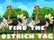 Jwèt Jwenn etikèt ostrich la sou entènèt