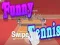 Jwèt Tenis funny swipe sou entènèt
