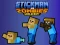 Jwèt Stickman kont zombis WorldCraft sou entènèt