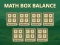 Jwèt Balans bwat matematik sou entènèt Jwèt Balans bwat matematik sou entènèt