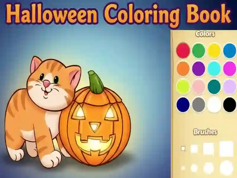 Jwèt Liv koloran Halloween sou entènèt Jwèt Liv koloran Halloween sou entènèt