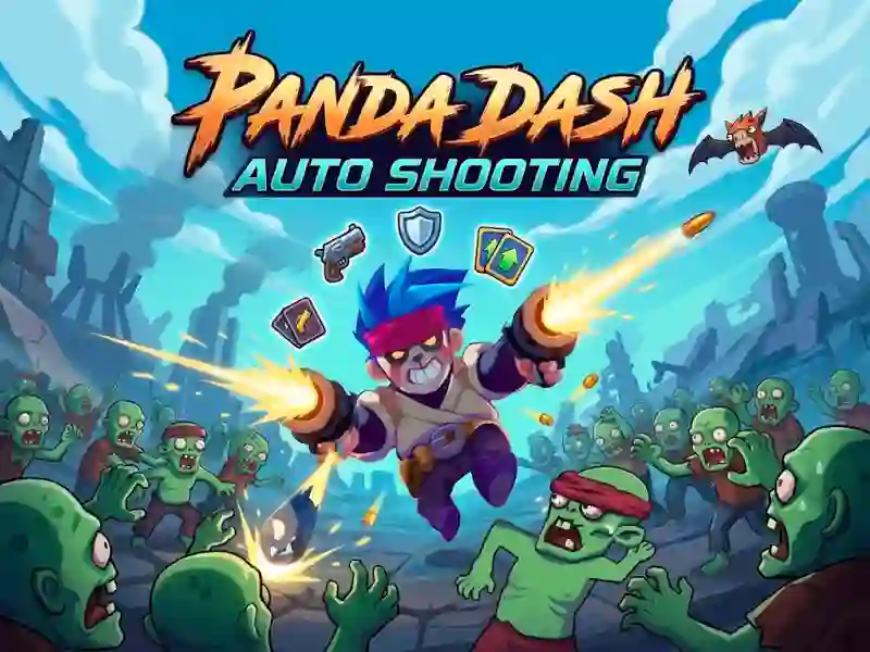 Jwèt Panda Dash Auto Shooting sou entènèt
