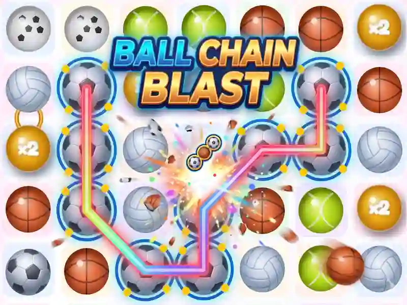 Jwèt Ball Chain Blast sou entènèt
