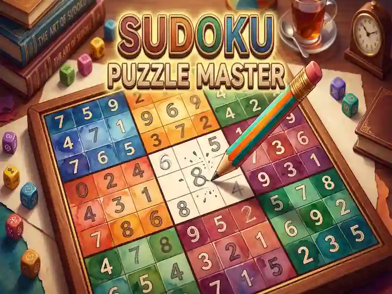 Jwèt Sudoku Puzzle Master sou entènèt