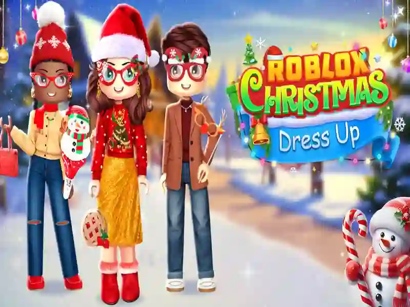 Jwèt RoBlox Nwèl Dressup sou entènèt