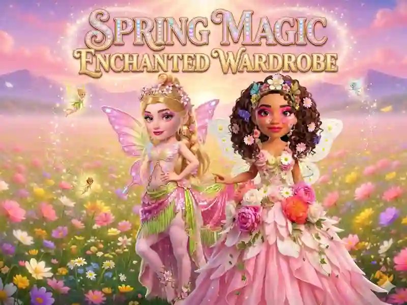 Jwèt Spring Magic Enchanted Wardrobe sou entènèt