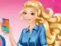 Jwèt Nouvo Telefòn Entelijan Barbie-a sou entènèt