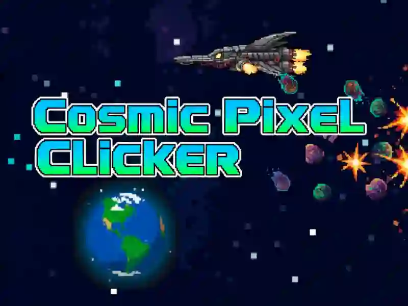 Jwèt Cosmic Pixel Clicker sou entènèt