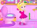 Jwèt Antrene Pou Woulè Bebé Elsa sou entènèt