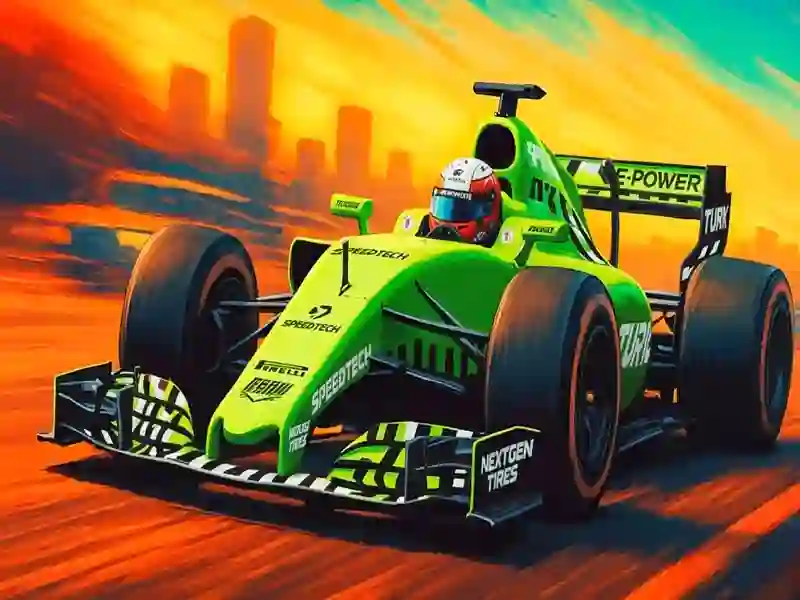 Jwèt Fòmil racer trafik sou entènèt