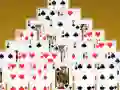 Jwèt Pyramid Solitaire sou entènèt