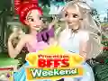 Jwèt Fen semèn BFF Prensès yo sou entènèt Jwèt Fen semèn BFF Prensès yo sou entènèt