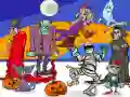 Jwèt Jwenn 5 Diferans Halloween sou entènèt Jwèt Jwenn 5 Diferans Halloween sou entènèt
