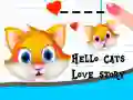 Jwèt Bonjou Chat: Istwa Renmen sou entènèt Jwèt Bonjou Chat: Istwa Renmen sou entènèt