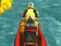 Jwèt Kous la bato jet ski sou entènèt