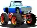 Jwèt Puzle Monster Truck sou entènèt Jwèt Puzle Monster Truck sou entènèt