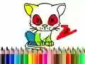 Jwèt Retounen Lekòl: Koulè Chat la sou entènèt Jwèt Retounen Lekòl: Koulè Chat la sou entènèt