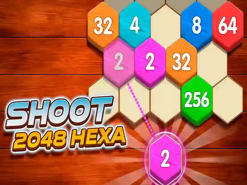 Jwèt Tire 2048 Hexa sou entènèt