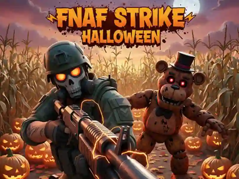 Jwèt FNAF frape Halloween sou entènèt