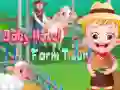 Jwèt Ti bébé Hazel nan vizit nan fèm sou entènèt Jwèt Ti bébé Hazel nan vizit nan fèm sou entènèt