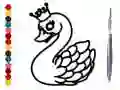 Jwèt Retou nan lekòl: Liv koloran Swan sou entènèt Jwèt Retou nan lekòl: Liv koloran Swan sou entènèt