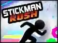 Jwèt Stickman Rush sou entènèt