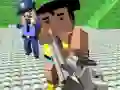 Jwèt GunGame lagè tir: gangstè blòk sou entènèt