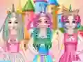 Jwèt Salon Cheve Prensès Uni Kòn Ki Renk sou entènèt Jwèt Salon Cheve Prensès Uni Kòn Ki Renk sou entènèt