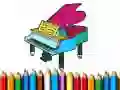 Jwèt Retounen nan lekòl: Liv kolorasyon piano sou entènèt Jwèt Retounen nan lekòl: Liv kolorasyon piano sou entènèt
