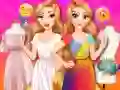 Jwèt Koloriyen Rad Dwa Princess sou entènèt Jwèt Koloriyen Rad Dwa Princess sou entènèt