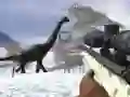 Jwèt Chas dinosaur: Atak dino sou entènèt