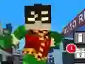Jwèt Teen Titans Go: Minecraft Kourè Adolesan 3D sou entènèt