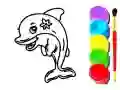 Jwèt Liv pou Koulè Dolphin sou entènèt