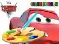 Jwèt Liv pou kolore Disney Cars sou entènèt
