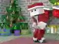 Jwèt MineCraft Puzzle Nwèl sou entènèt