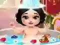 Jwèt Bain Bebe Nèj Blan sou entènèt Jwèt Bain Bebe Nèj Blan sou entènèt