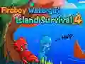 Jwèt Siviv sou zile Fireboy Watergirl 4 sou entènèt