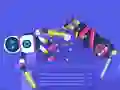 Jwèt Super Hero Stickman Batay sou entènèt